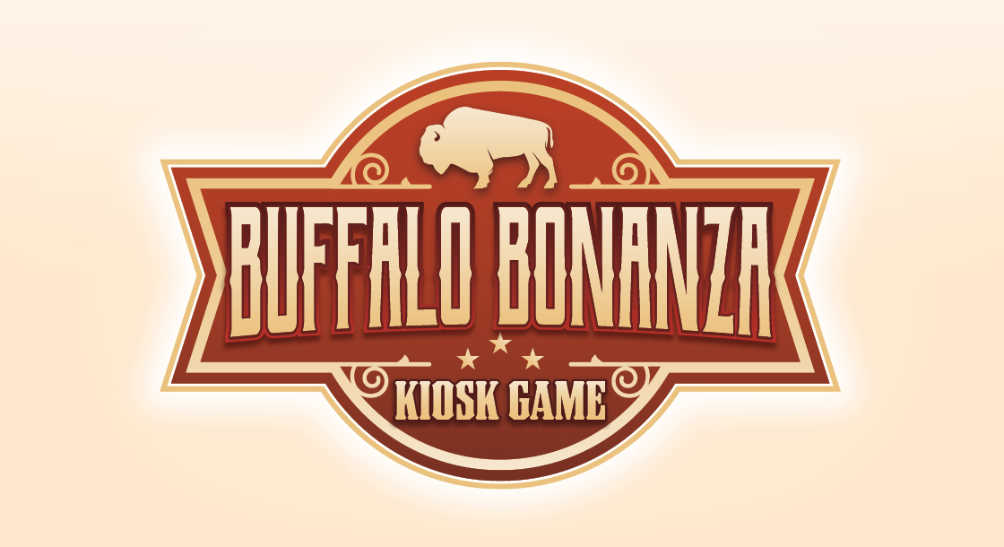 Buffalo Bonanza Kiosk Game Logo.